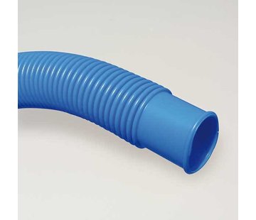 Mega Pool blauwe vacuum slang met dubbele mof 32 mm - om de 1,1mtr