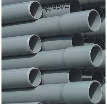 PVC drukbuis, 10 bar 50mm per meter