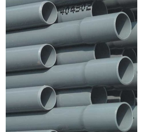 PVC drukbuis, 10 bar 63mm per meter