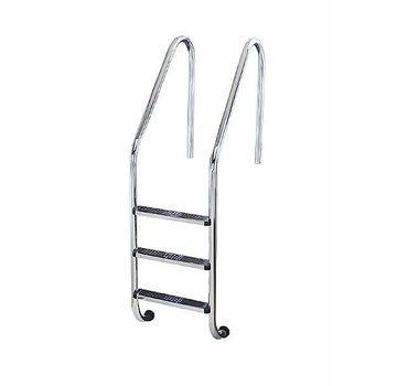 Flexinox Ladder Inox 316 2xAnti-slip trede