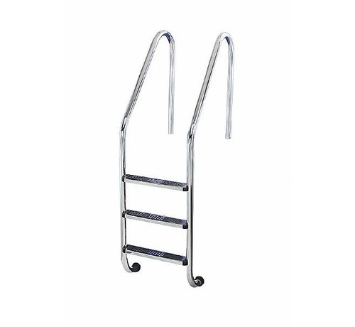 Flexinox Ladder Inox 316 2xAnti-slip trede