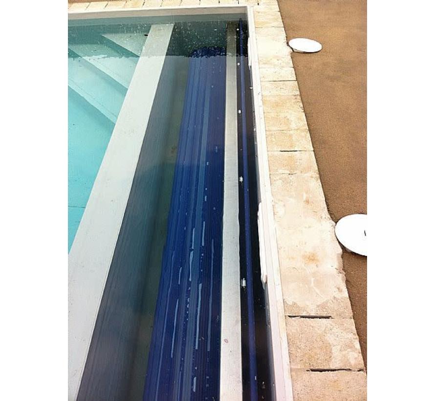 Inbouw Rolluik zwembad met Inox 316L onderwaterbalk voor Plage