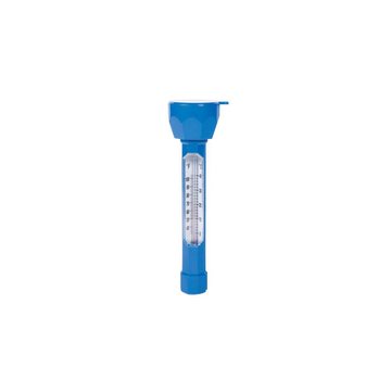 Mega drijvende thermometer blauw/wit