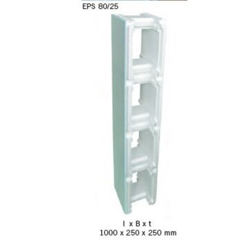 PS80 Blokkit systeem 4 m x 8 m x 1,5 m