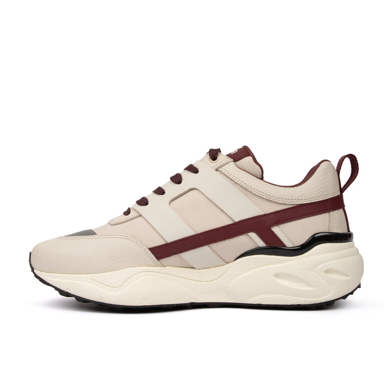 ONEDR Sneaker beige burgundy