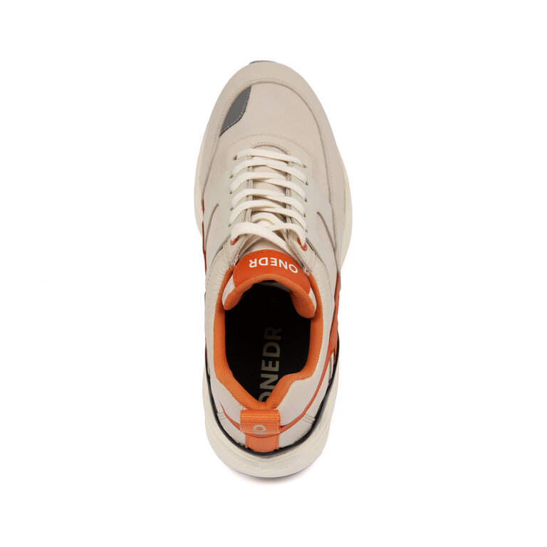 ONEDR Sneaker beige oranje