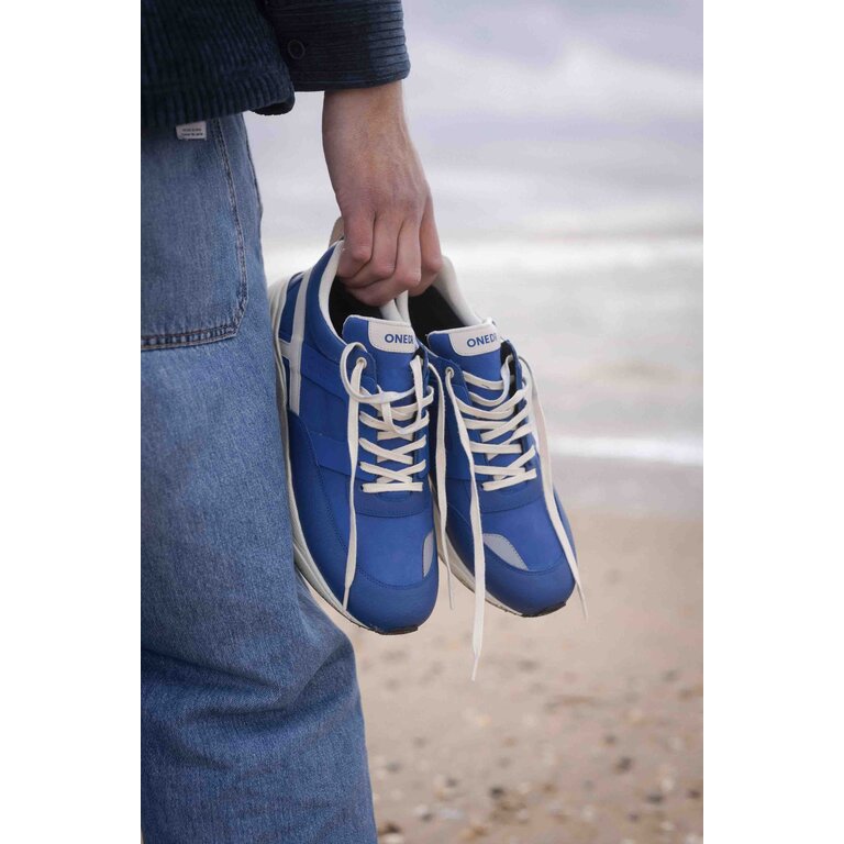 ONEDR Sneaker kobalt beige