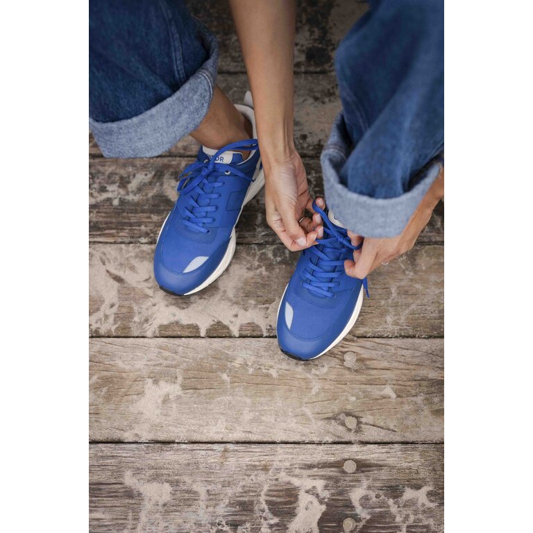 ONEDR Sneaker kobalt beige