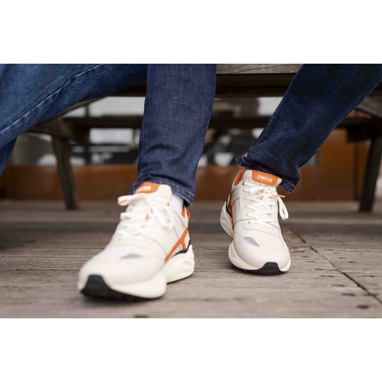 ONEDR Sneaker beige orange