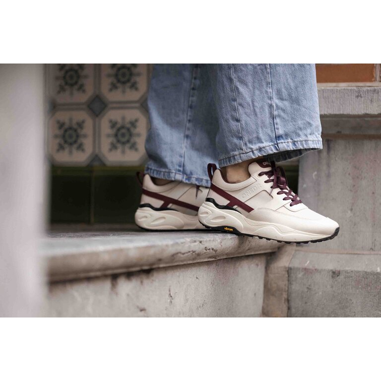 ONEDR Sneaker beige bordeaux