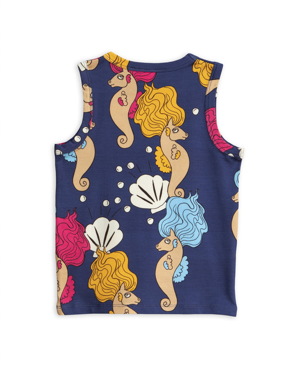 Mini Rodini seahorse tank // navy