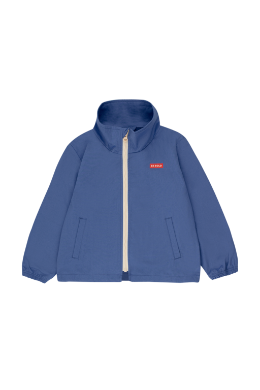 Tinycottons 1st prize solid jacket  // light navy/red