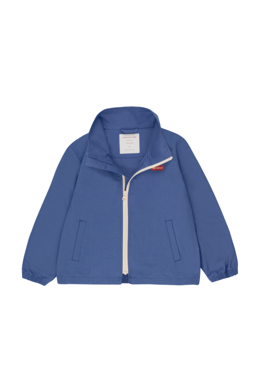 Tinycottons 1st prize solid jacket  // light navy/red