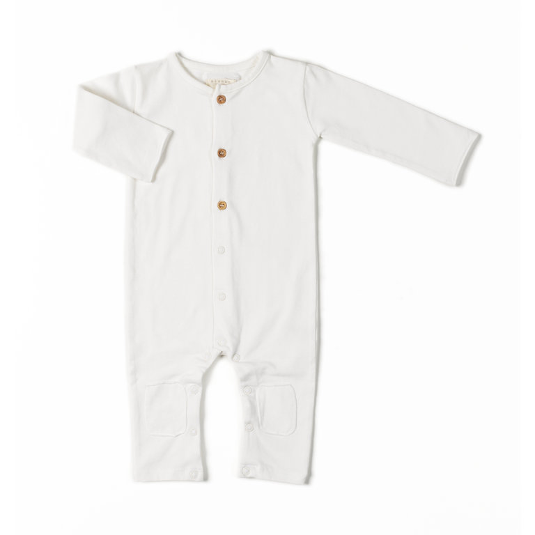 Nixnut butt onesie // off white