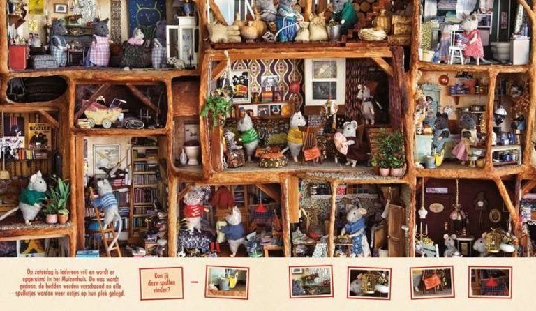 Het Muizenhuis - Groot kijk- en zoekboek
