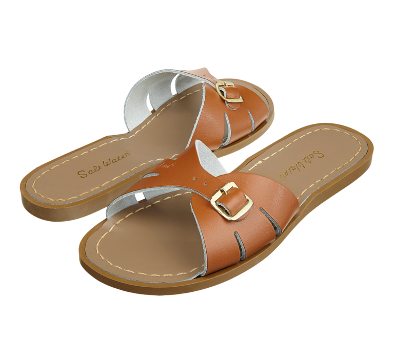 Salt Water Sandals slides adult // tan