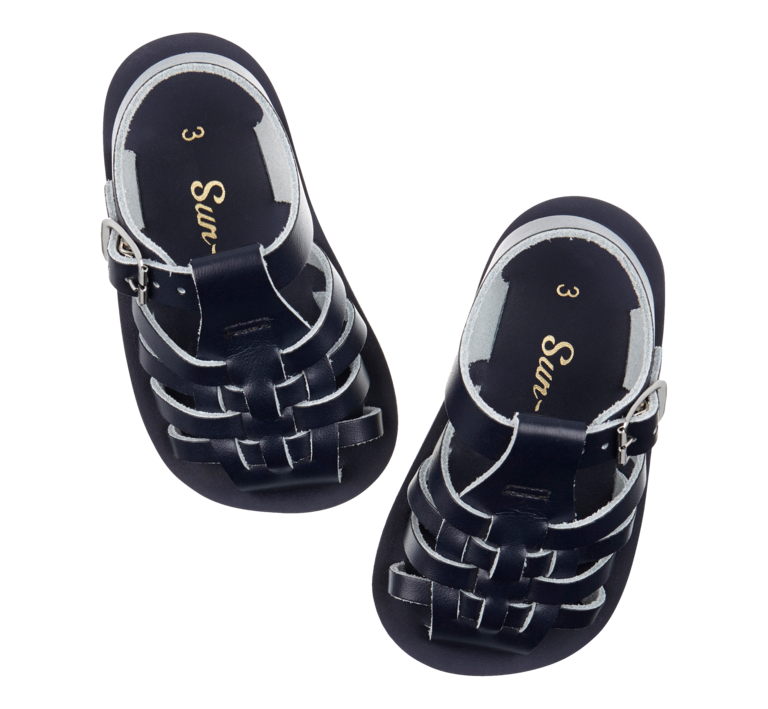 Salt Water Sandals sailor child // navy