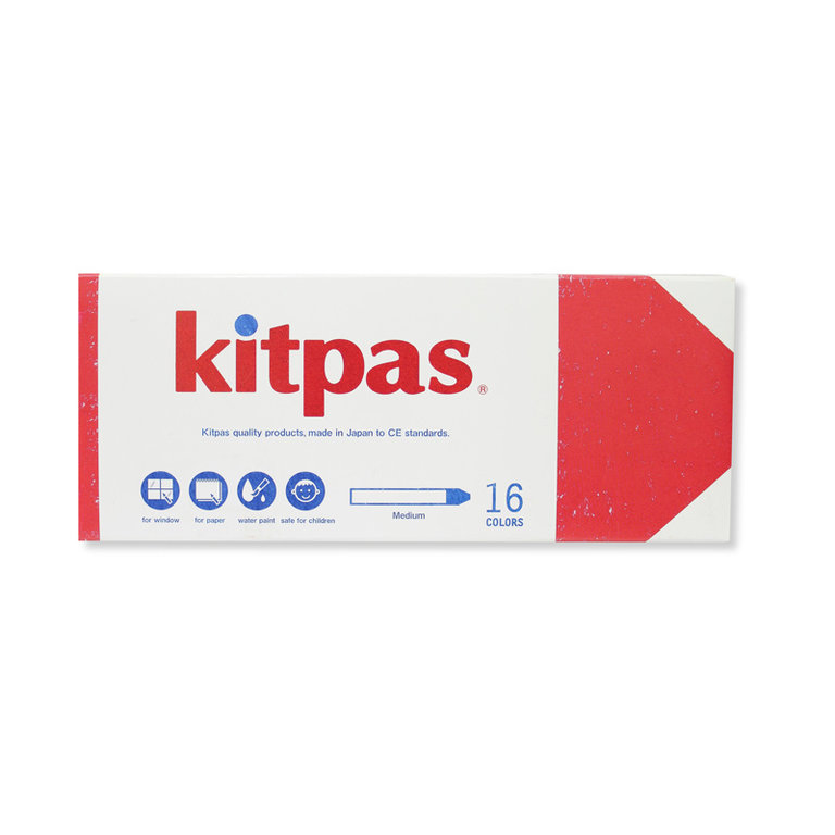 Kitpas (raam)krijt // medium 16 pcs