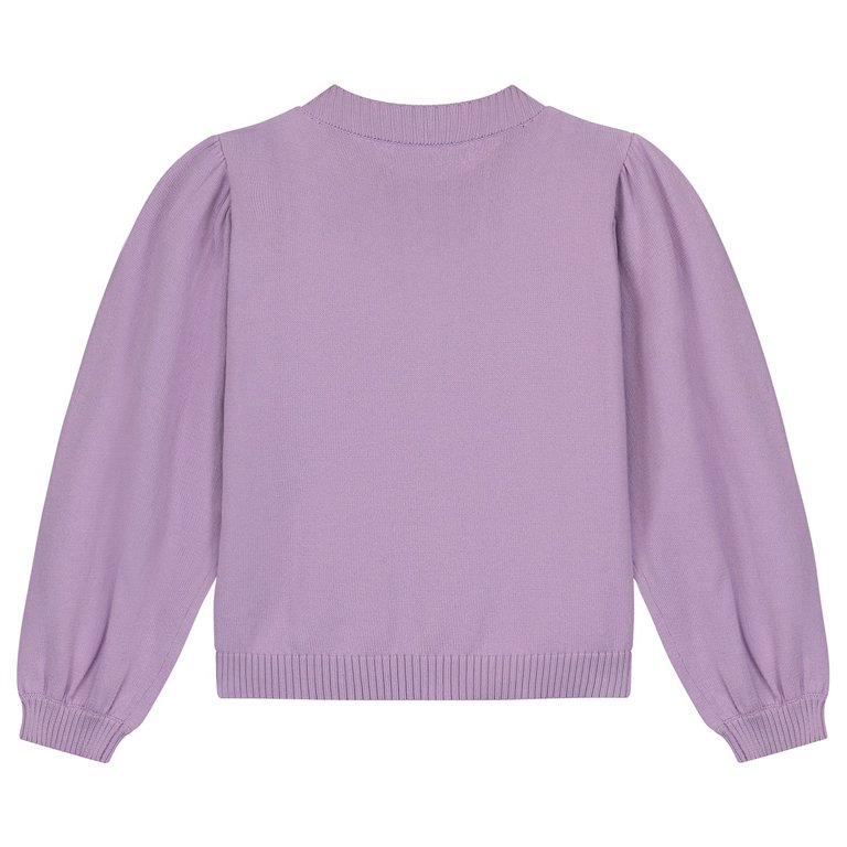 Charlie Petite Bibie knit sweater // lila