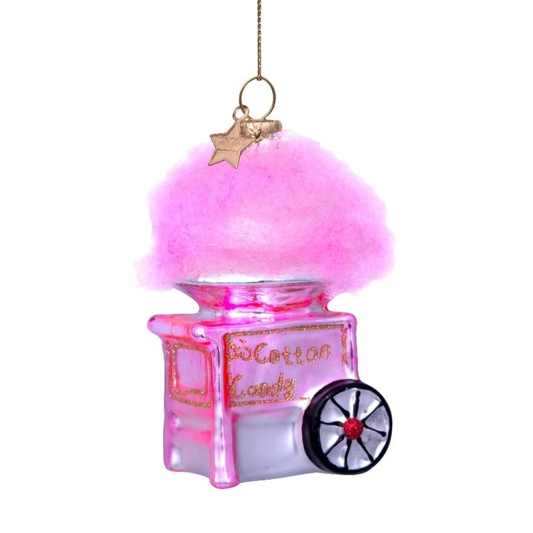 Vondels pink cotton candy machine // H10cm