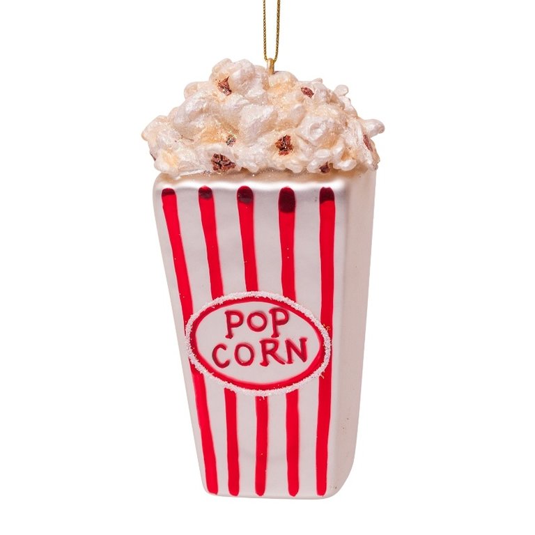 Vondels red/white popcorn // H11cm