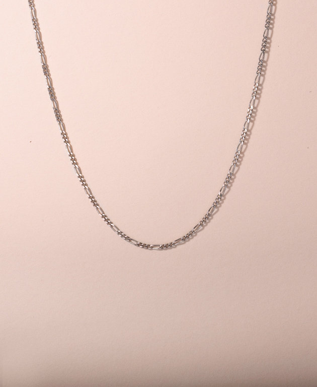 Galore figaro necklace // women silver