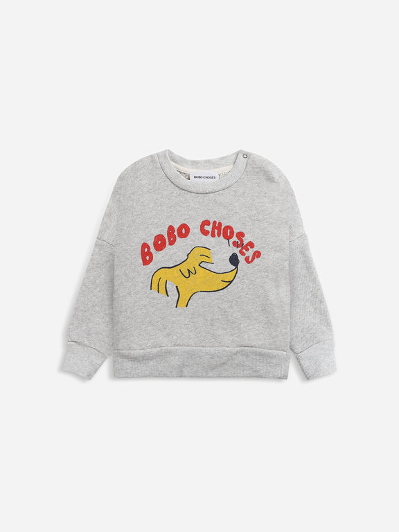 Bobo Choses sniffy dog sweatshirt // baby