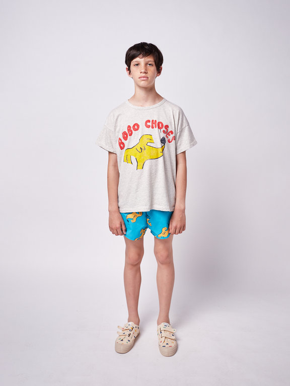 Bobo Choses sniffy dog short sleeve t-shirt // kids