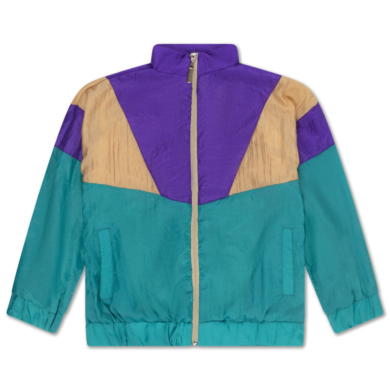 Repose Ams track jacket // azure color block