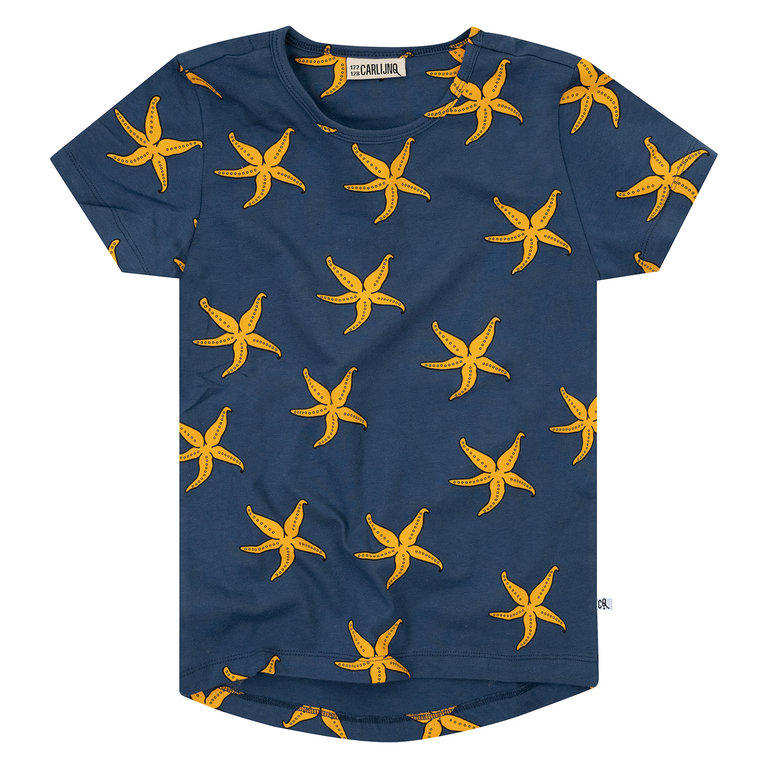 CarlijnQ t-shirt drop back // starfish