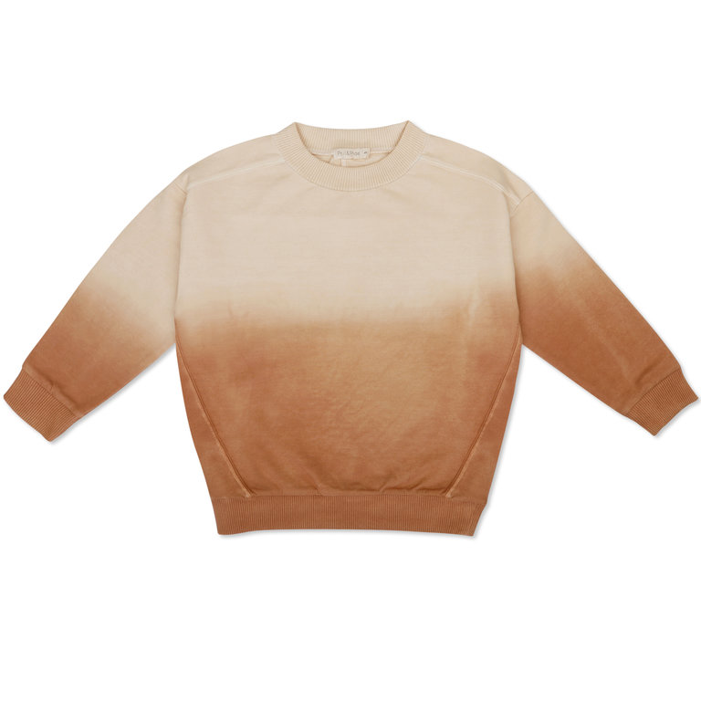 Phil & Phae Oversized summer sweater degrade // peche melba