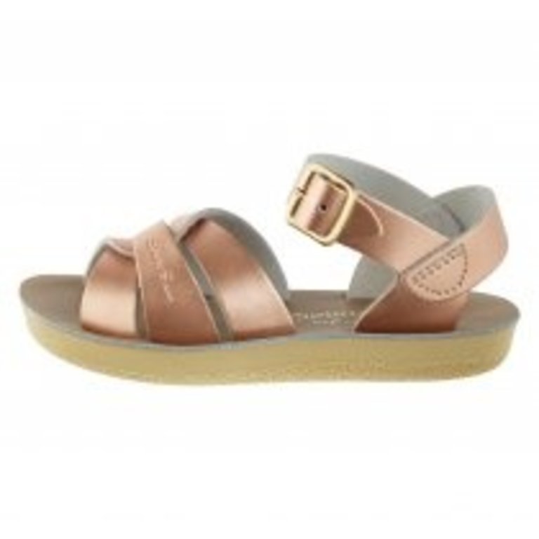 Salt Water Sandals swimmer // child rose gold