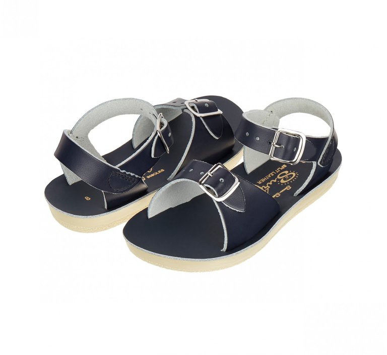 Salt Water Sandals surfer // youth navy