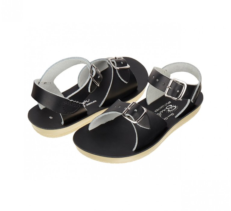 Salt Water Sandals surfer // youth black