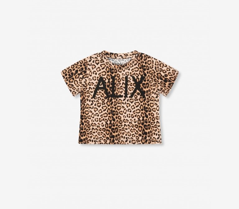 Alix the label kids knitted animal Alix t-shirt // animal