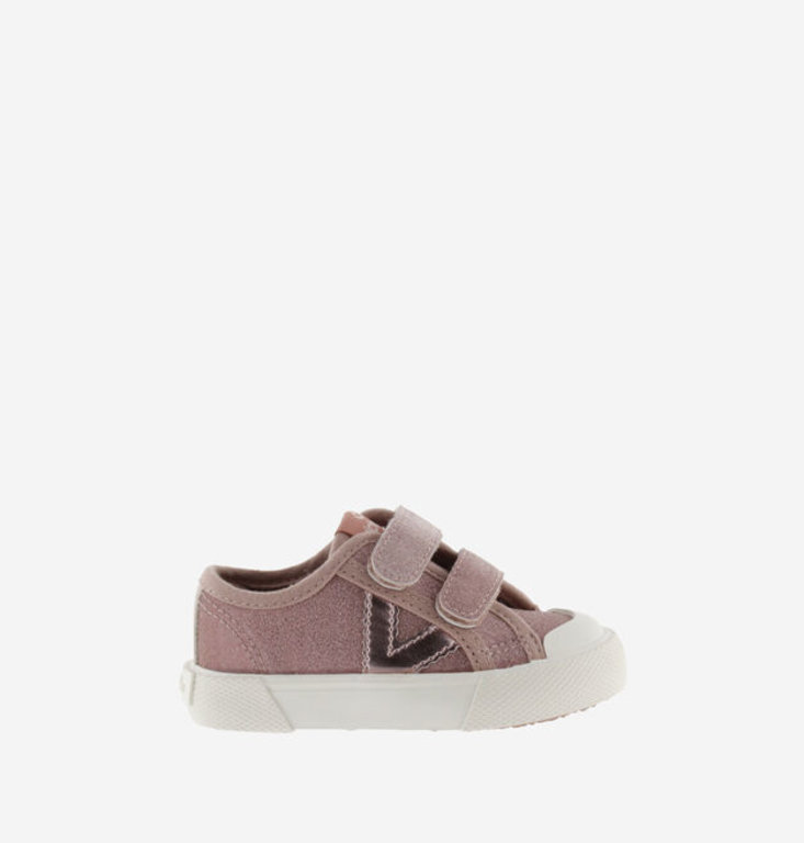 Tribu shiny nylon sneaker // nude