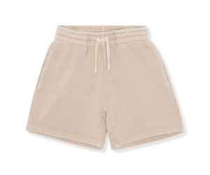 lou long sweat shorts // oxford tan 