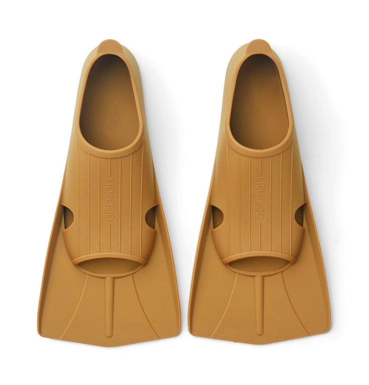 Liewood gustav swim fins // golden caramel