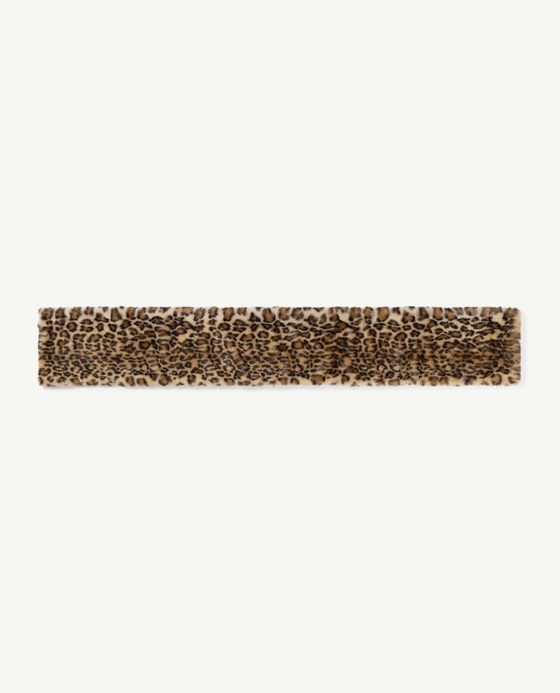 The Animals Observatory fur snake onesize scarf // brown