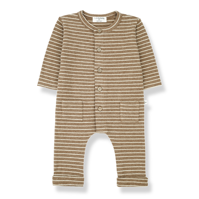 1+ in the family Romeo jumpsuit // caramel