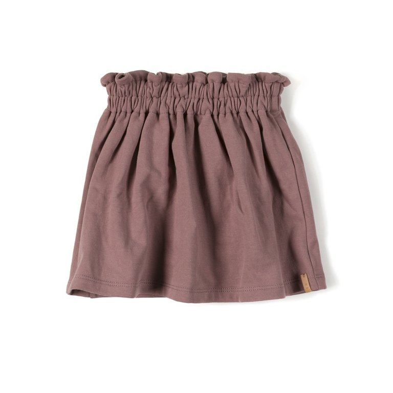 Nixnut lin skirt // mauve