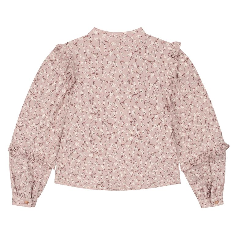 Charlie Petite charmaine blouse // pink flower
