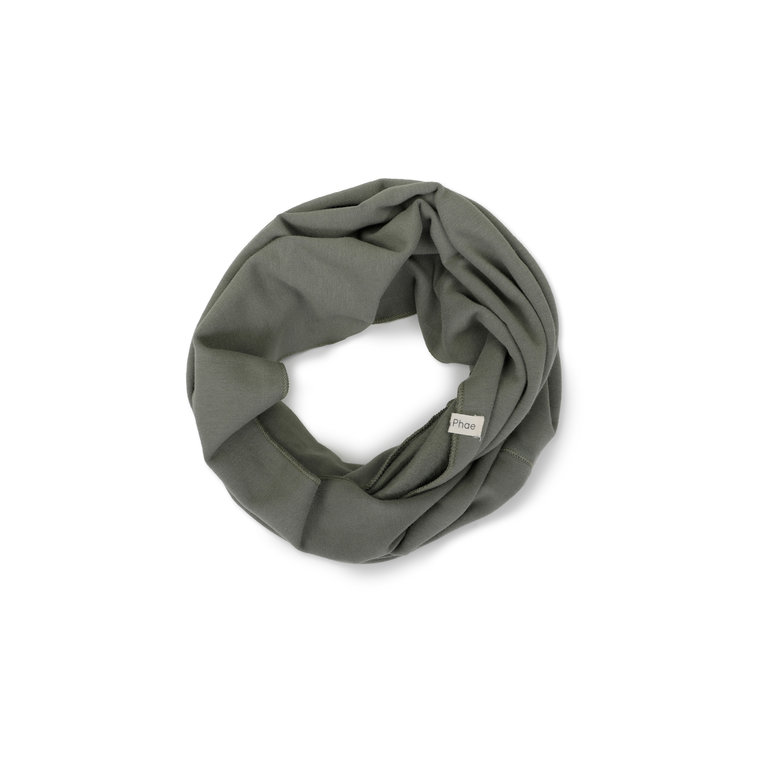 Phil & Phae infinity scarf // muted basil