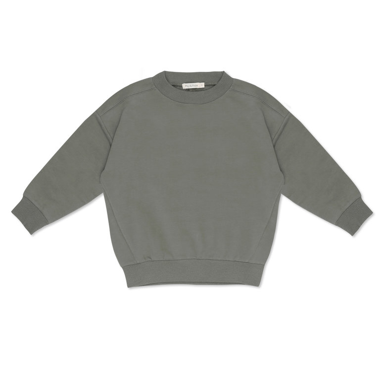 Phil & Phae oversized sweater // muted basil