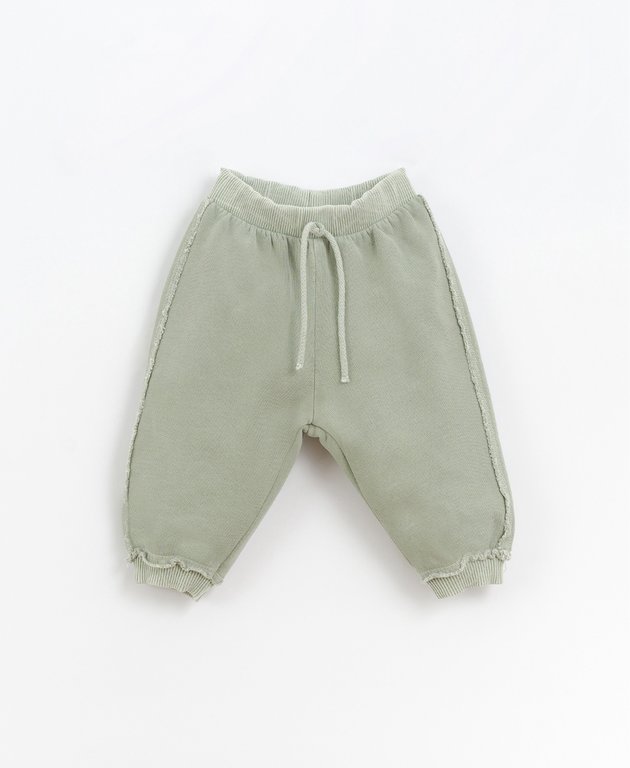 Play Up baby fleece trousers // de verde em poupa