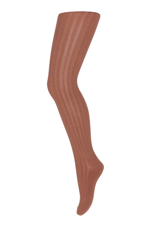 MP Denmark 130 tights cotton rib // 2315 copper brown