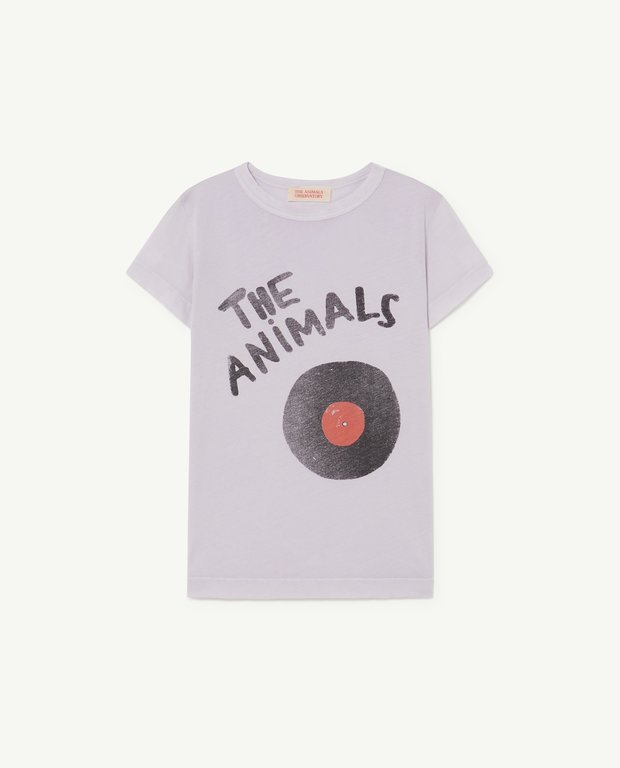 The Animals Observatory hippo kids t-shirt // lavand vinyl