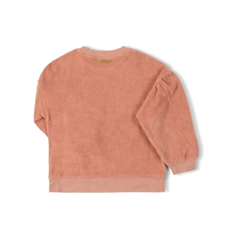 Nixnut lux sweater // papaya