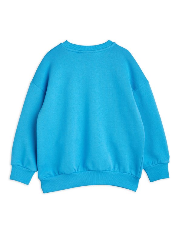 Mini Rodini bonjour tristesse sp sweatshirt // blue