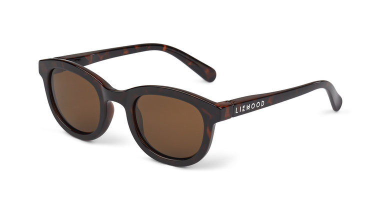 Liewood ruben sunglasses // dark tortoise/shiny